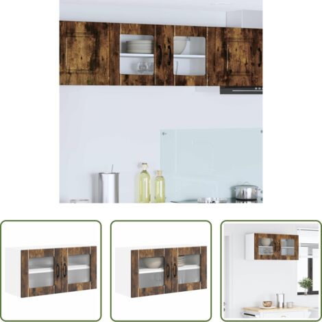 Mobile da cucina in legno -  Mobile da cucina Rovere fumé 80 x 31 x 40 cm Legno multistrato