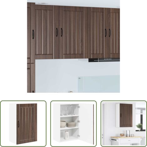 Mobile da cucina in legno - Mobile da cucina Rovere Marrone 50 x 31 x 80 cm