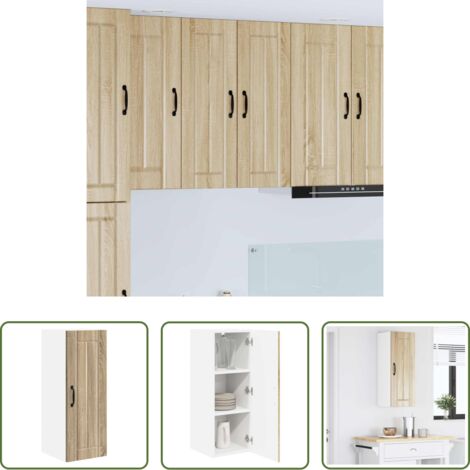 Mobile da cucina in legno -  Mobile da cucina Rovere Sonoma 30 x 31 x 80 cm