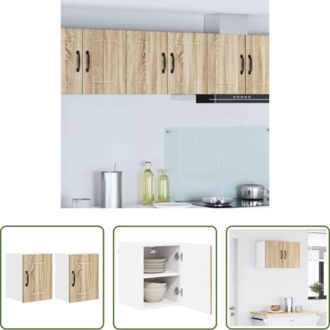 Mobile da cucina -  Mobile da cucina 2 pcs Rovere Sonoma 30 x 31 x 40 cm