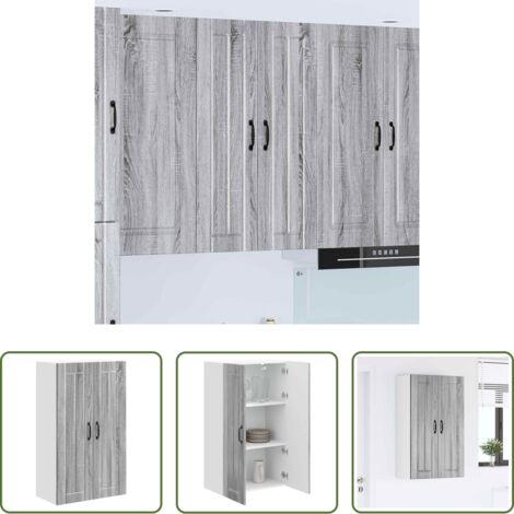 Mobile da cucina -  Mobile da cucina Grigio Sonoma 60 x 31 x 100 cm
