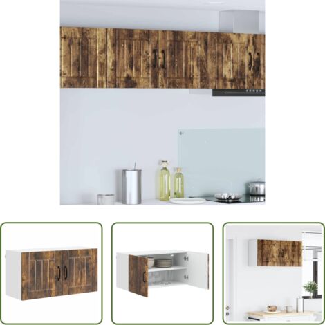 Mobile da cucina -  Mobile da cucina Rovere fumé 80 x 31 x 40 cm Legno multistrato