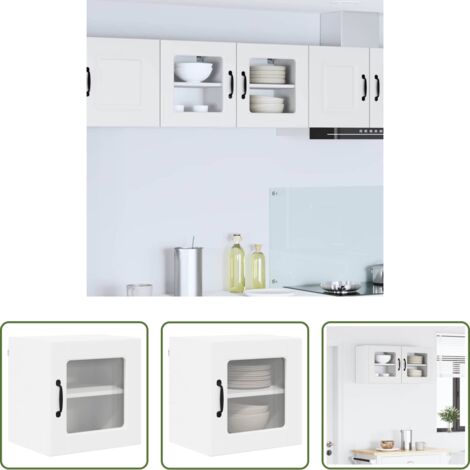 Mobile da parete -  Mobile da cucina Bianco 40 x 31 x 40 cm Legno multistrato