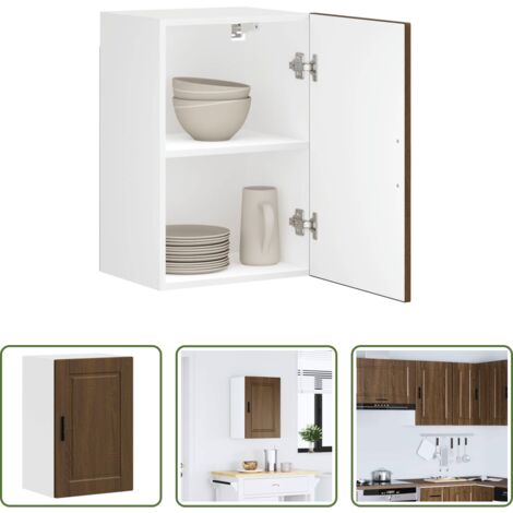 Mobile da parete -  Pensile da Cucina Porto Rovere Marrone in Legno Multistrato
