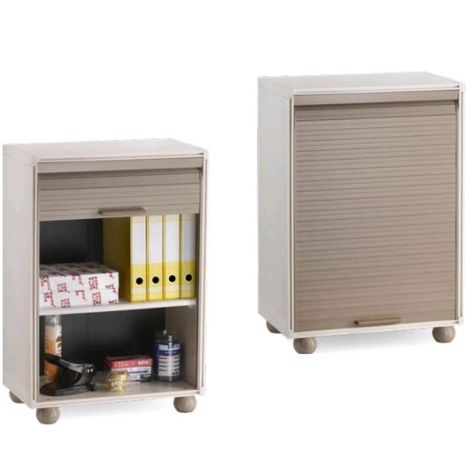 Armadio Portascope A Serrandina.Garofalo Mobiletto A Serrandina 62x35x91h Grg 80 S 1 Tp