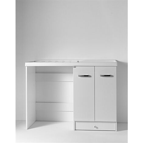 Mobile Eko a terra 107x60 a due ante con spazio a sx per inserire