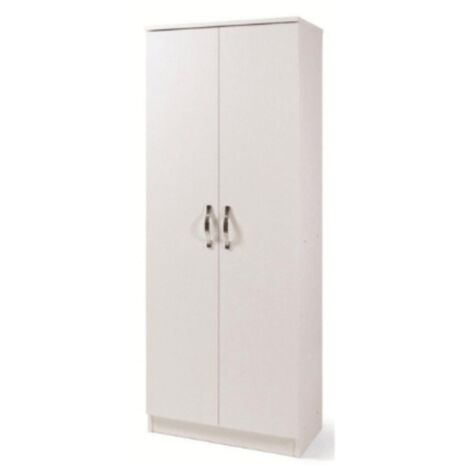 MOBILE GABRIELLA CM.71X38X182 BIANCO FRASSINATO