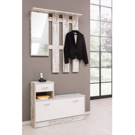 MOBILE INGRESSO MOD.RUDOLF BIANCO CM.100X180