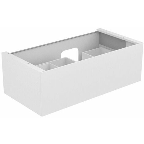 Mobile lavabo EDITION 11 PLANNING 1050 x 350 x 535 mm, apertura sifone destra bianco KEUCO
