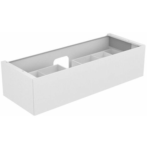 Mobile lavabo EDITION 11 PLANNING 1400 x 350 x 535 mm cashmere / cashmere vetro KEUCO