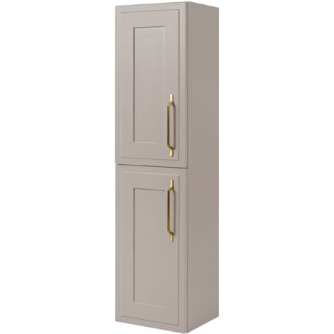 Mobile lavabo in stile classico, cashmere, 60 x 57 x 46 cm
