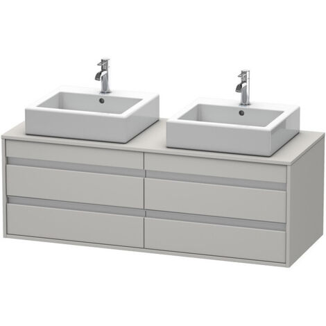 Mobile lavabo KETHO 550x1400x496mm cemento