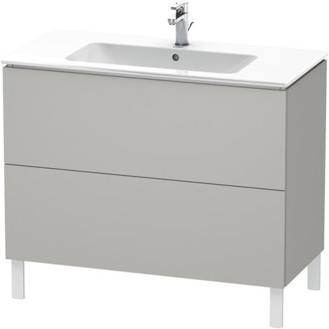 Mobile lavabo L-CUBE 1020x481x704mm cemento
