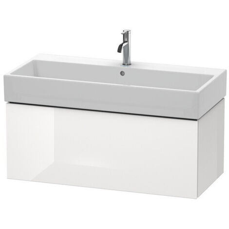 Mobile lavabo L-CUBE 394x984x459mm cemento