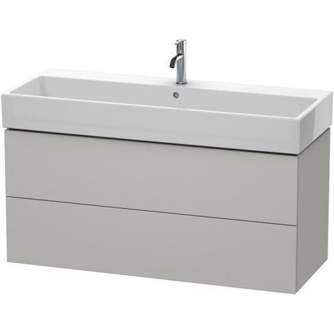 Mobile lavabo L-CUBE 544x1184x459mm cemento