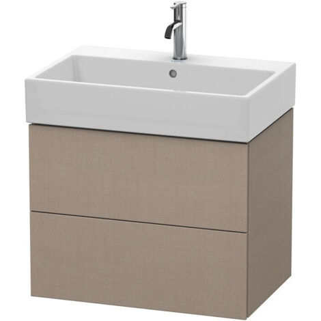 Mobile lavabo L-CUBE 544x684x459mm lino