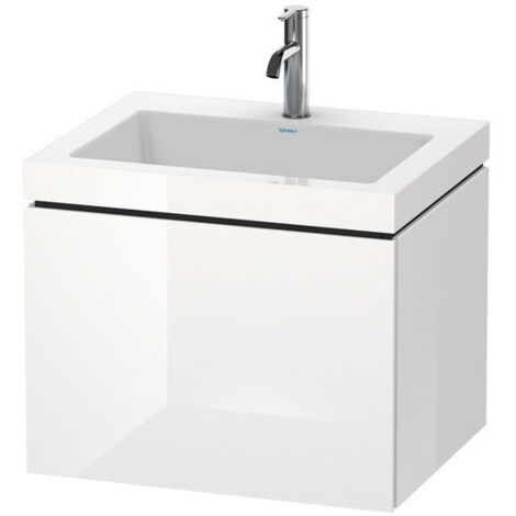 Mobile lavabo L-CUBE WT Vero Air 500x600x480mm 1 foro lino