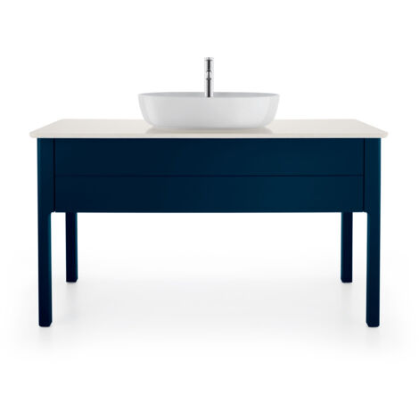 Mobile lavabo LUV 743x1388x570mm Blu notte semilucido