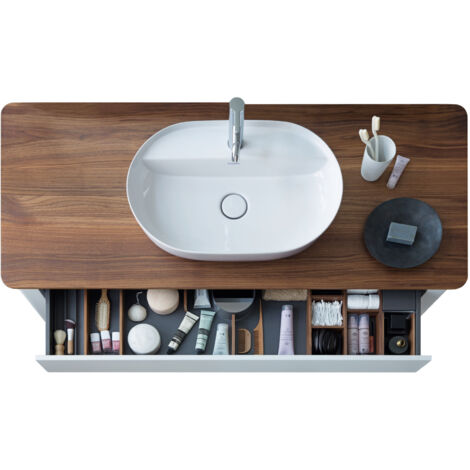 Mobile lavabo LUV 743x1388x570mm Nordic white