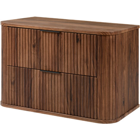 Mobile lavabo, Rovere Craft, 120 (2 x 60) x 57 x 46 cm, maniglia argento + Piano