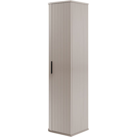 Mobile lavabo sospeso per bagno, rovere noce, 100 x 51,7 x 41,5 cm