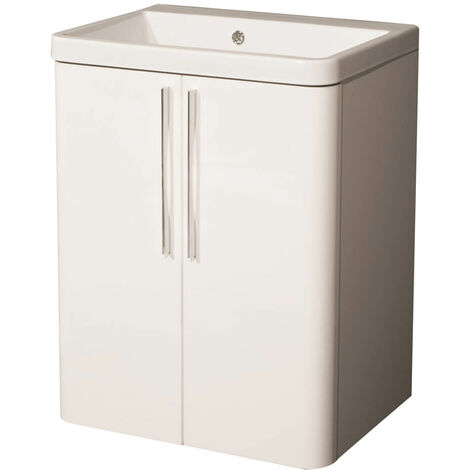 Mobile Lavatoio 65,5x50,5x87 cm 2 Ante Montegrappa Novella Dipiù Bianco