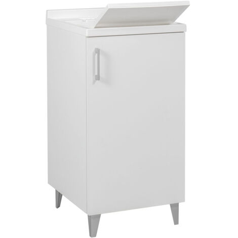 MOBILE LAVATOIO ANTA SINGOLA 'WOODY TOP' cm 45 x 50 x h.87