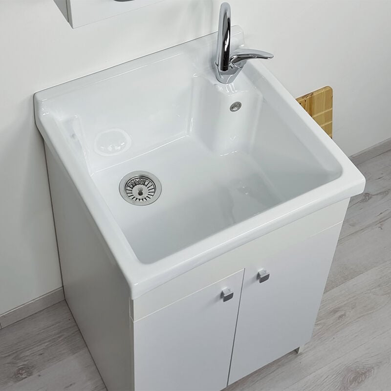 Mobile Lavatoio in ceramica 60x50 JOKER Maxi