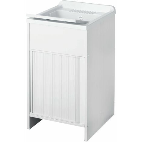 Mobile Lavatoio in PVC 45x50x85 cm Serranda e Asse Forlani Laundry Shutter