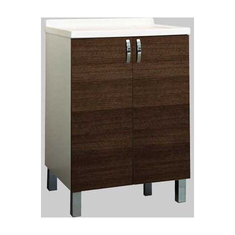 MOBILE LAVATOIO KOALA 2 ANTE OLMO CAFFE'  P 60 x L 60 cm     SAVINI