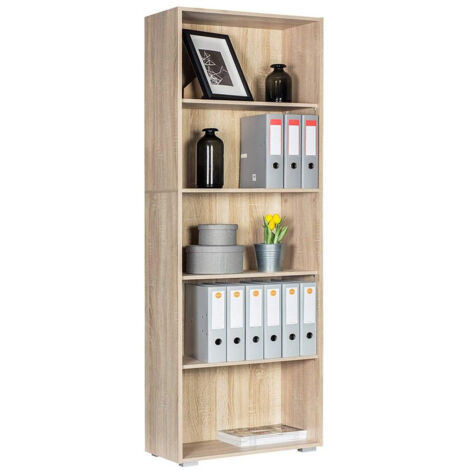 Mobile libreria in legno naturale