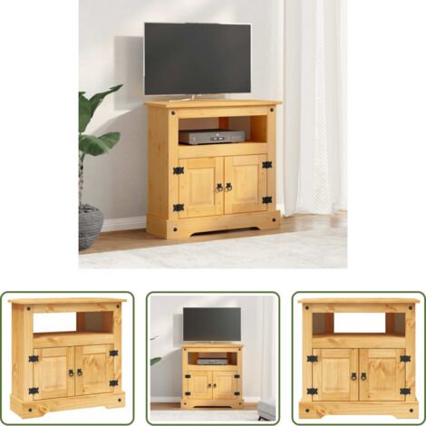 Mobile Messicano -  Tavolo Console in Pino Messicano Corona Range 80x43x78 cm