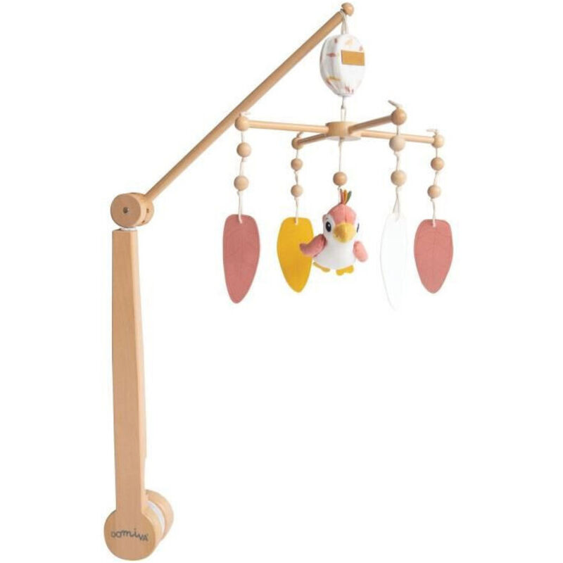 Mobile musical perroquet - Multicolore - 40 cm