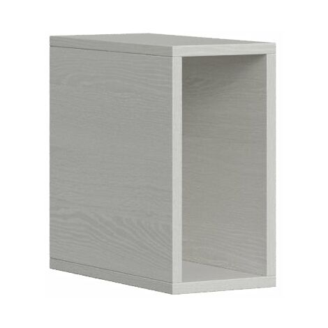 Mobile Pensile a Giorno 20x40x39,5 cm Bianco Frassino