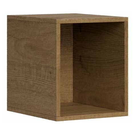 Mobile Pensile a Giorno 34x40x39,5 cm Quercia Naturale