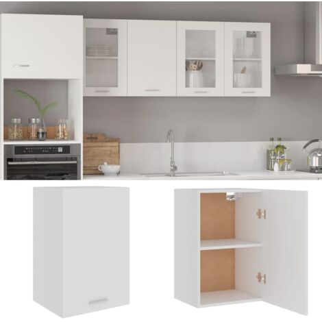 Tidyard Armadietto a Muro,Armadio Sospeso,Pensile,Mobile Bagno Salvaspazio, Armadietto da Parete per Il Cucina,Mobile Pensile da Bagno,Armadietto da  Bagno Pensile,in Legno,Bianco 60x31x60 cm : : Casa e cucina