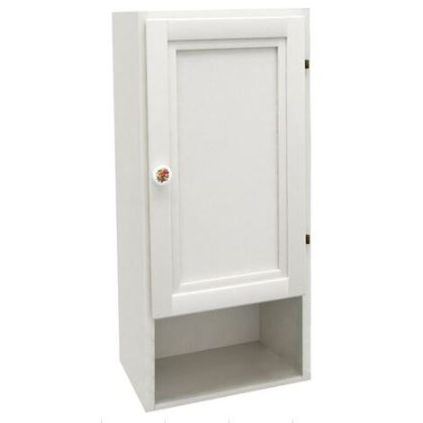 Mobile Pensile Cm 33,5 H Cm 71 Con Anta Colore Bianco  Lavanda