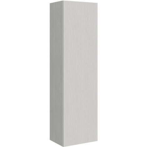 Mobile Pensile Colonna 60x210,3x39,5 cm 1 Anta Bianco Frassino