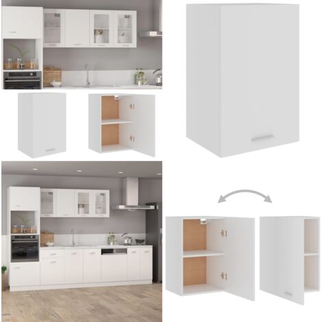 Mobile Pensile “Lyon” Bianco 39,5x31x60 cm - Mobile pensile - Armadio da cucina