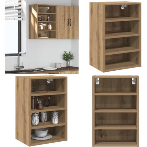 Mobile Pensile “Riga” Rovere Artigianale 40x29,5x60 cm - Armadio a parete - Armadio mobile
