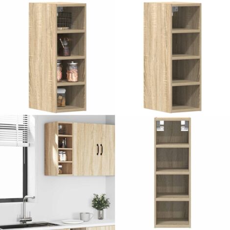 Mobile Pensile “Riga” Rovere Sonoma 20x29,5x60 cm - Armadio a parete - Armadio mobile