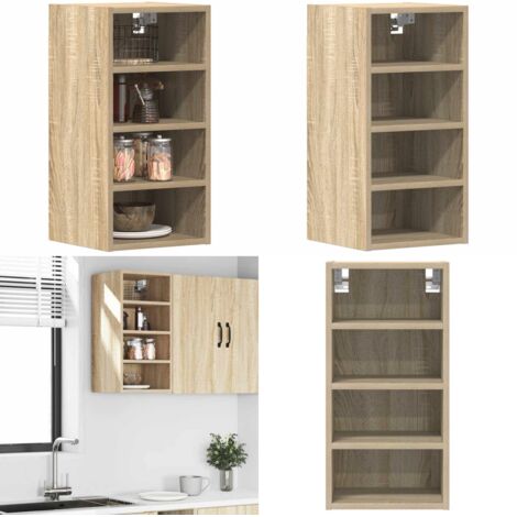 Mobile Pensile “Riga” Rovere Sonoma 30x29,5x60 cm - Armadio a parete - Armadietto cucina