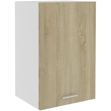 VidaXL Mobile pensile rovere marrone 39,5x31x60cm in legno multistrato Pensili  da cucina 