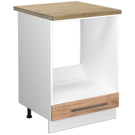Mobile per forno da incasso Fame-Line, Quercia dorata, 60 cm , PL Rovere, Vicco