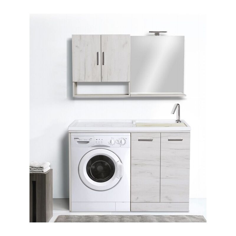 Mobile per lavanderia linea lavanderia 5 124x60 cm...