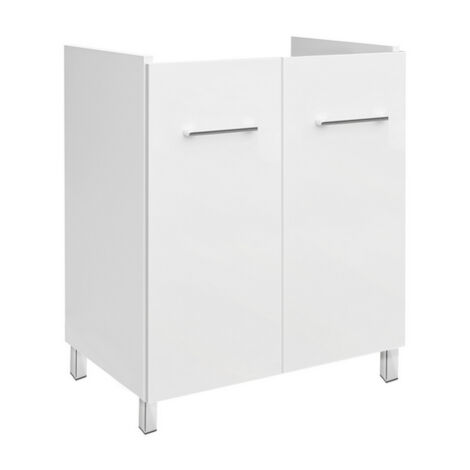 MOBILE PER LAVATOIO IN CERAMICA CM 60X50- cm 58,3x48 p/pil60x50 Cemento- DH- pezzi 1