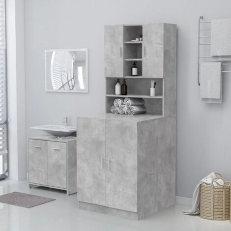 vidaXL Mobile per Lavatrice 71x71,5x91,5 cm Scaffale Armadietto Colori Diversi
