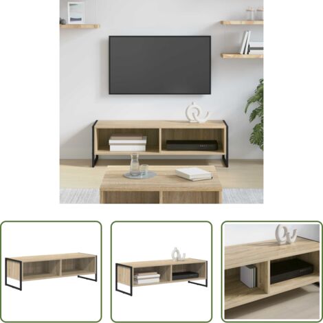 Mobile per TV -  Mobile TV Sonoma 100 x 36.5 x 30.5 cm Legno multistrato
