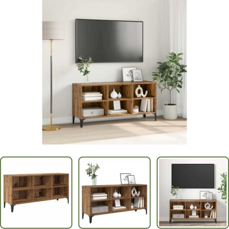 Mobile per TV -  Set mobile TV Marrone 103,5 x 30 x 50 cm Legno multistrato