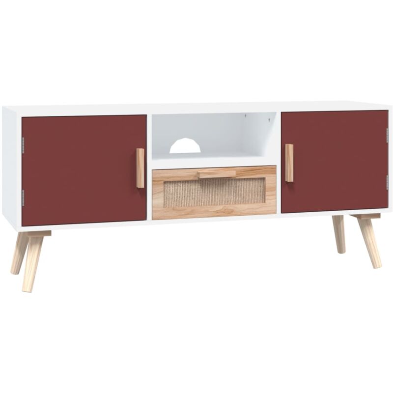 Mobile Porta tv con Ante 105x30x45 cm in Legno Multistrato vidaXL